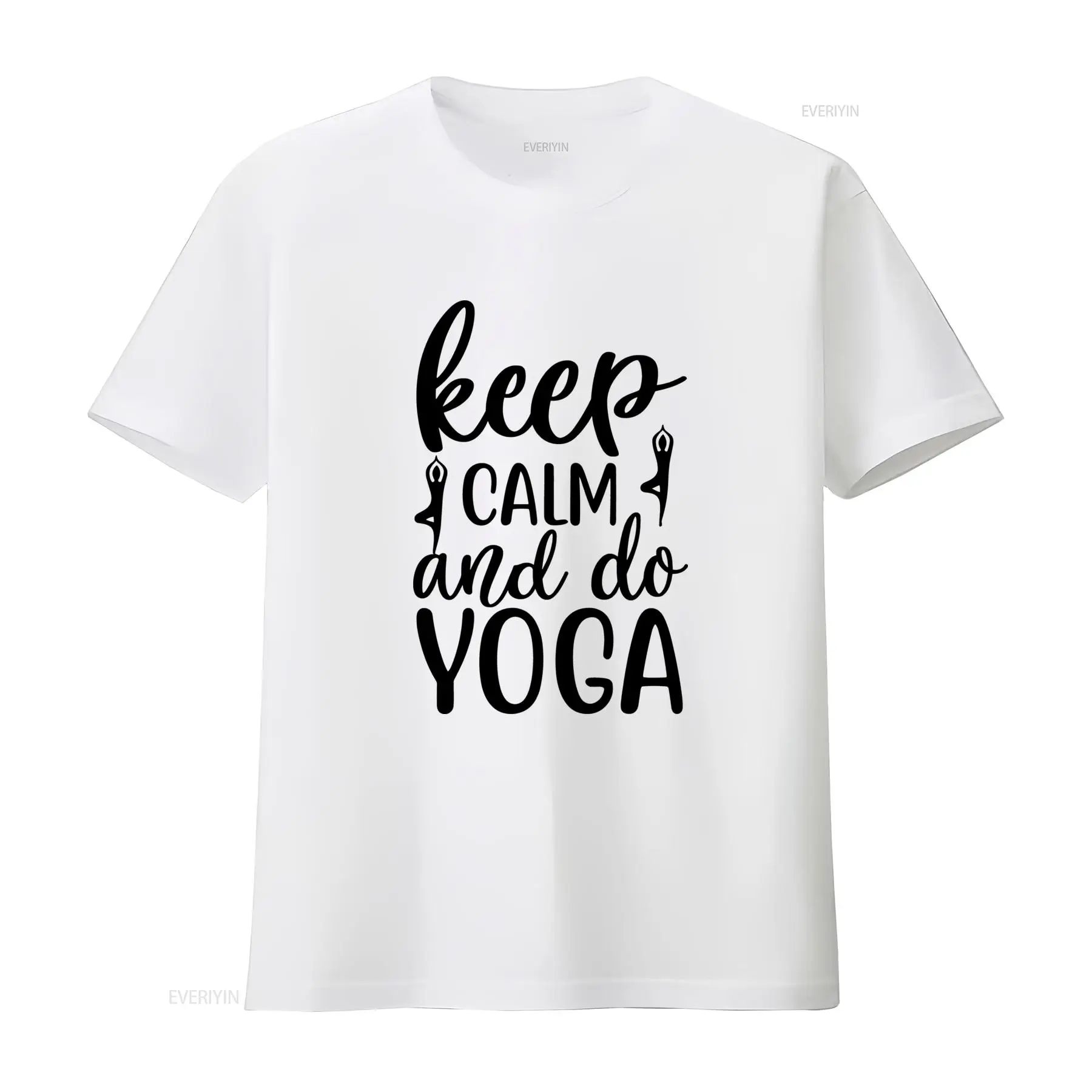 Yoga Fitness Quotes - เสื้อยืด Keep Calm and Do Yoga