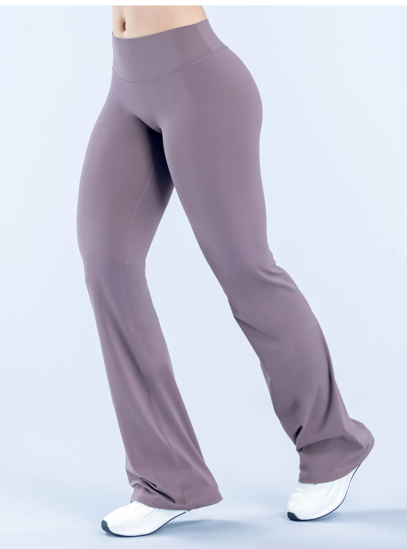 Yoga Fitness Wear - กางเกงโยคะเอวสูงยกสะโพกสำหรับผู้หญิง กางเกงวิ่งฟิตเนสทรงหลวมกระชับสัดส่วน กางเกงทรงตรงสำหรับเล่นกีฬากลางแจ้งและโยคะ