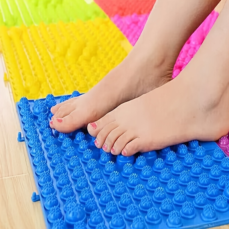 Yoga And Fitness Mat - เบาะนวดเท้าฝังเข็มเบาะนวดกดจุดเท้าเดิน Pad Toe Board เสื่อนวดห้องน้ําเสื่อโยคะ Anti-SLIP