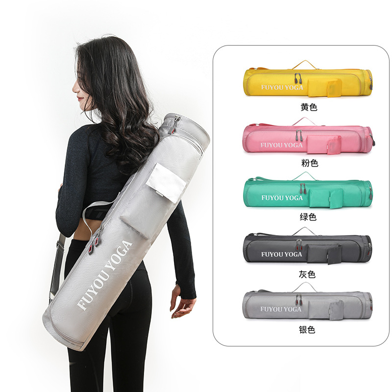 Yoga And Fitness Mat - กระเป๋าใส่เสื่อโยคะความจุขนาดใหญ่ น้ำหนักเบา กันน้ำ กระเป๋าสะพายข้างสำหรับออกกำลังกาย แฟชั่น กระเป๋าหลายช่อง