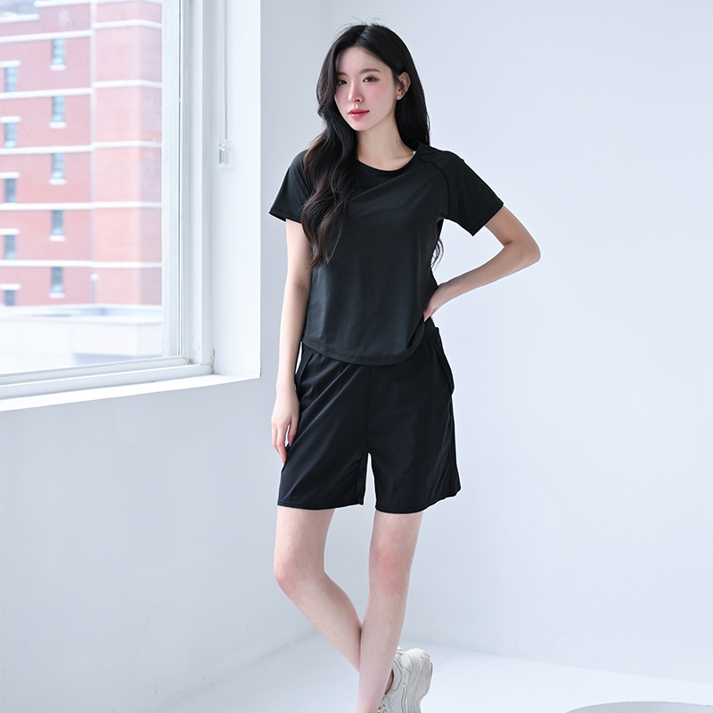 Yoga Fitness Wear - 2026 ฤดูร้อนใหม่ผู้หญิงชุดโยคะฟิตเนสสลิมฟิตเสื้อกีฬากางเกงขาสั้นลำลองออกกำลังกายชุดกีฬาสำหรับสุภาพสตรี