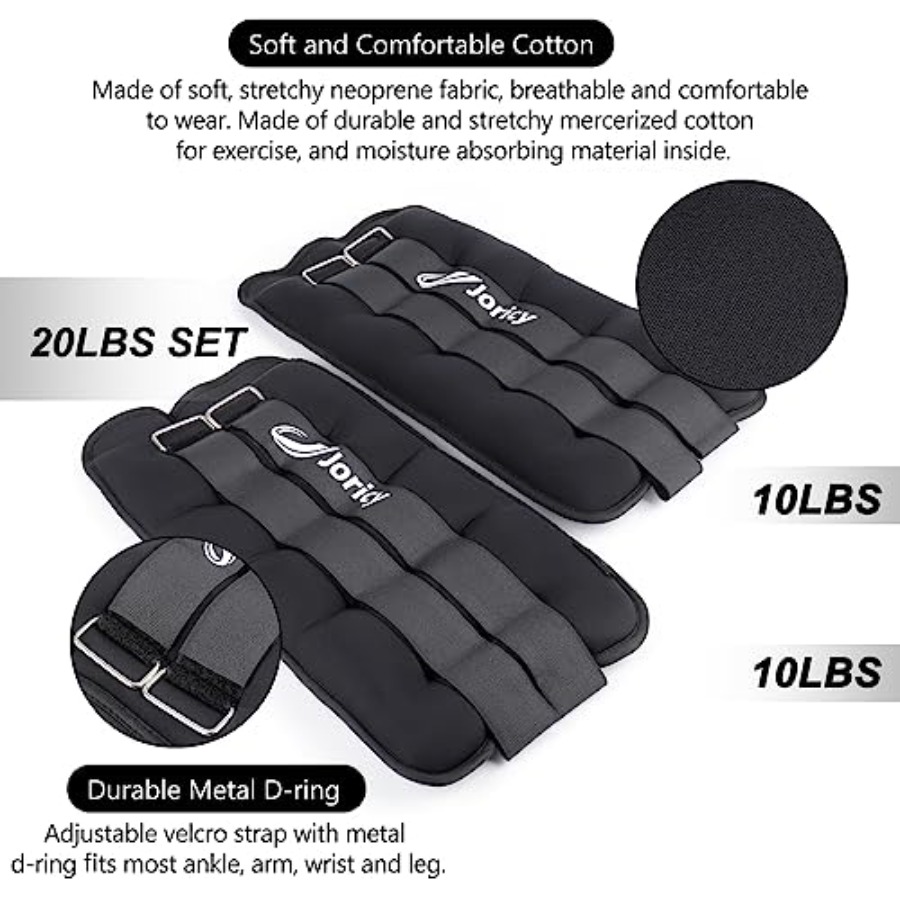 ตุ้มน้ำหนักข้อเท้าสำหรับกายภาพ - Ankle Weights บทวิจารณ์และราคา
