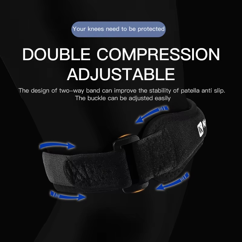 สายรัดพยุงเข่าแบบปรับได้ 1 ชิ้ - Knee Sleeve Compression บทวิจารณ์และราคา
