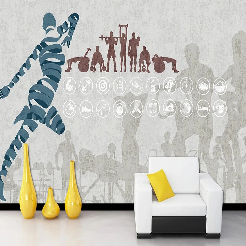 วอลเปเปอร์ลายกีฬาสมัยใหม่แบบกำ - Yoga Fitness Wallpaper บทวิจารณ์และราคา