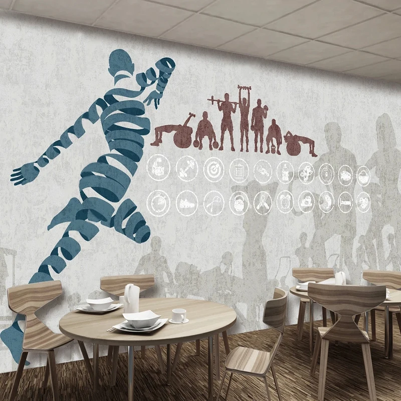 วอลเปเปอร์ลายกีฬาสมัยใหม่แบบกำ - Yoga Fitness Wallpaper บทวิจารณ์และราคา
