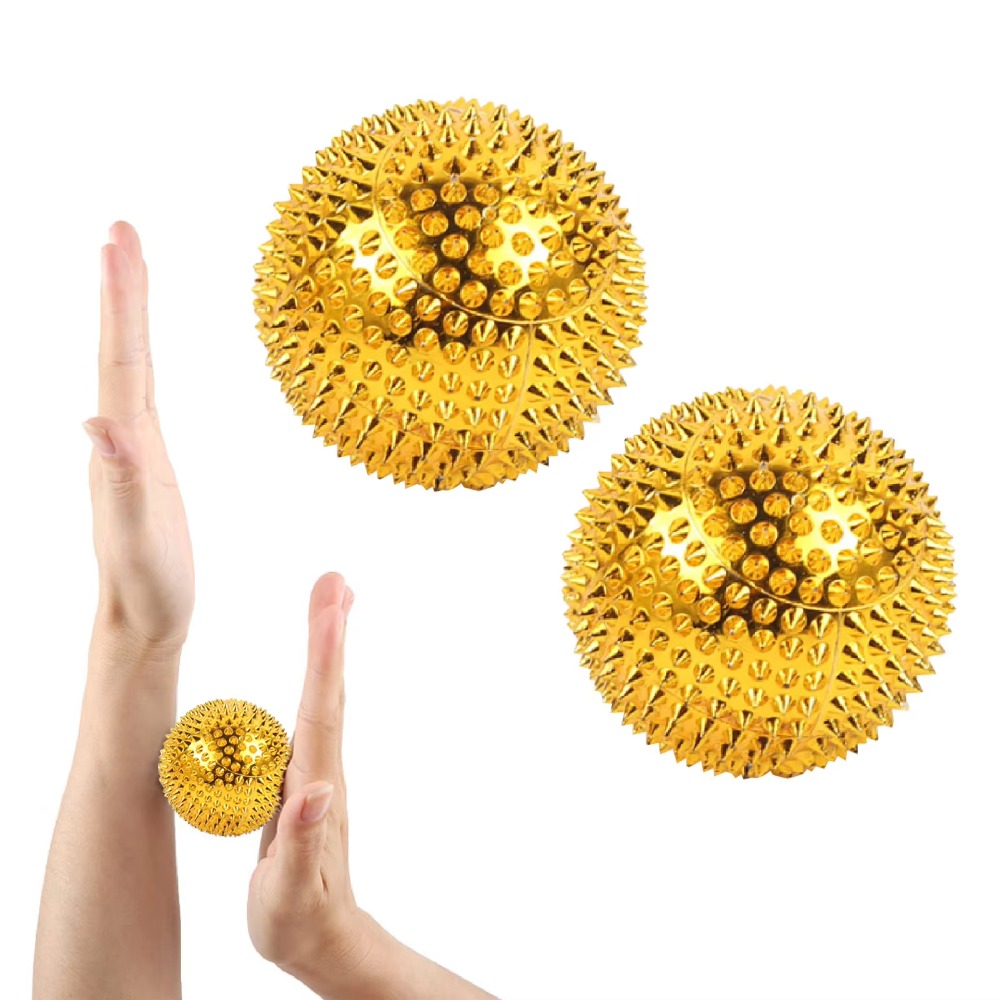 ลูกบอลโยคะ 1 คู่ สำหรับนวดบำบั - Yoga Fitness Ball บทวิจารณ์และราคา
