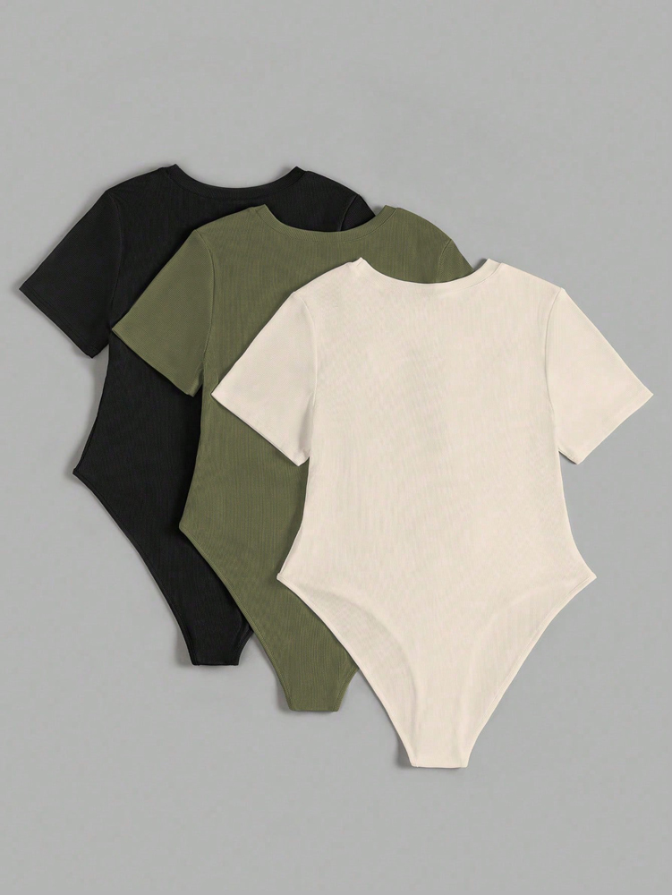 จั๊มสูทแขนสั้นคอกลมผู้หญิงขนาด - Yoga Fitness Wear บทวิจารณ์และราคา