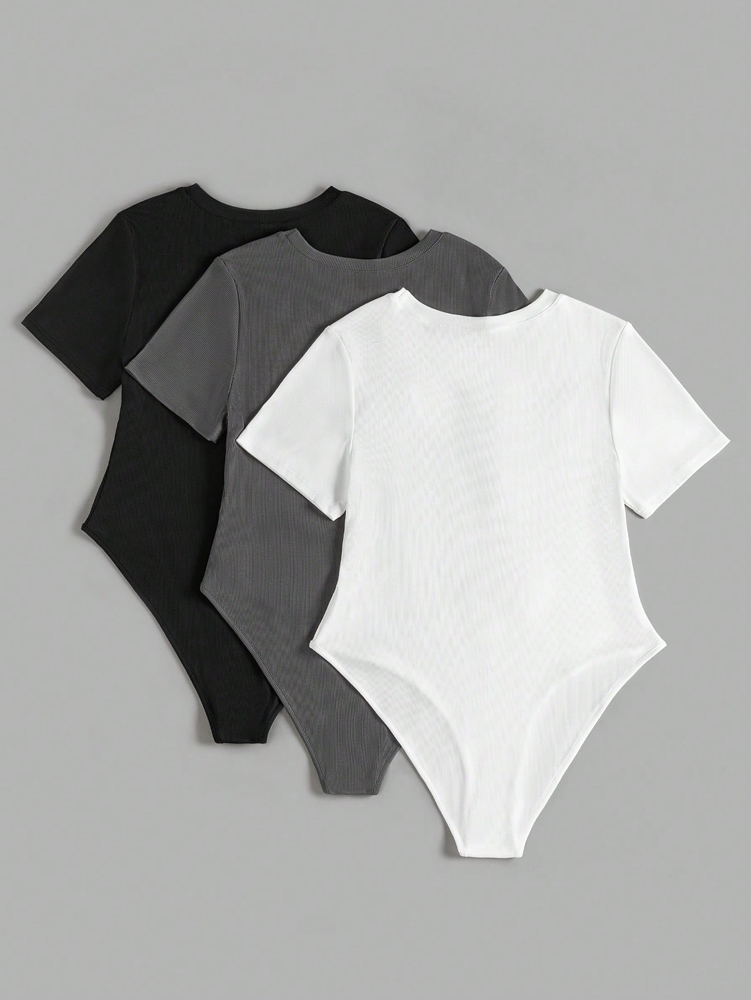 จั๊มสูทแขนสั้นคอกลมผู้หญิงขนาด - Yoga Fitness Wear บทวิจารณ์และราคา