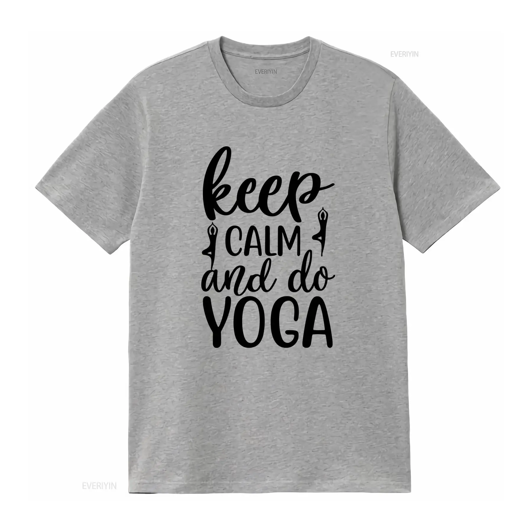 เสื้อยืด Keep Calm and Do Yoga - Yoga Fitness Quotes บทวิจารณ์และราคา