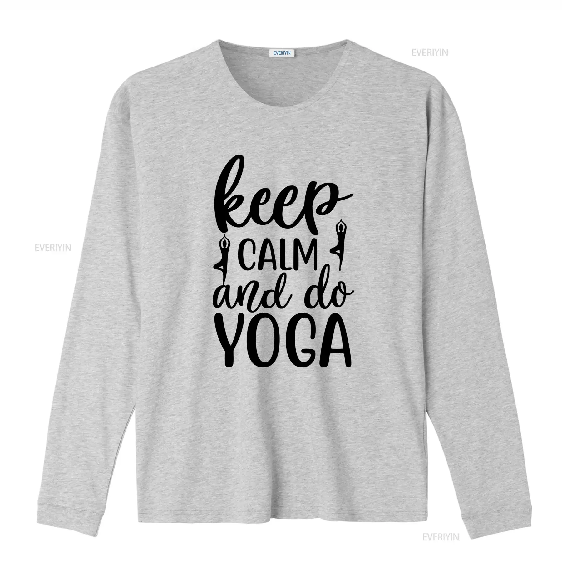 เสื้อยืด Keep Calm and Do Yoga - Yoga Fitness Quotes บทวิจารณ์และราคา