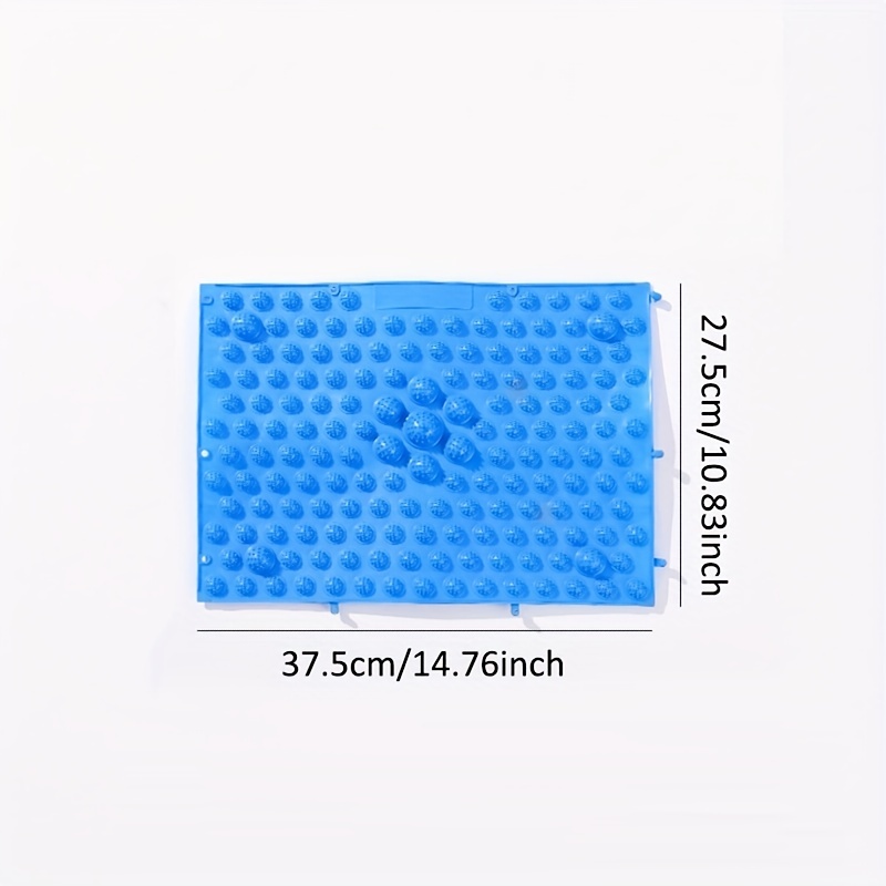 เบาะนวดเท้าฝังเข็มเบาะนวดกดจุด - Yoga And Fitness Mat บทวิจารณ์และราคา