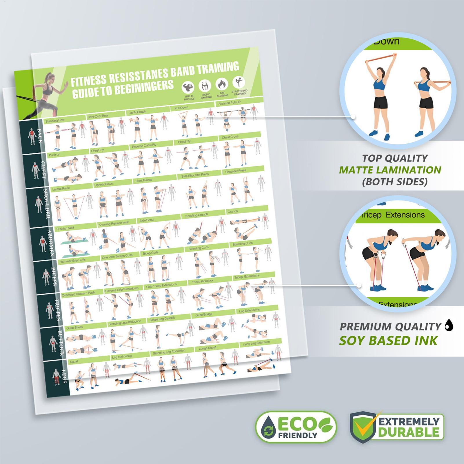 แผนภูมิการออกกำลังกาย แผนภูมิท - Yoga Fitness Wallpaper บทวิจารณ์และราคา
