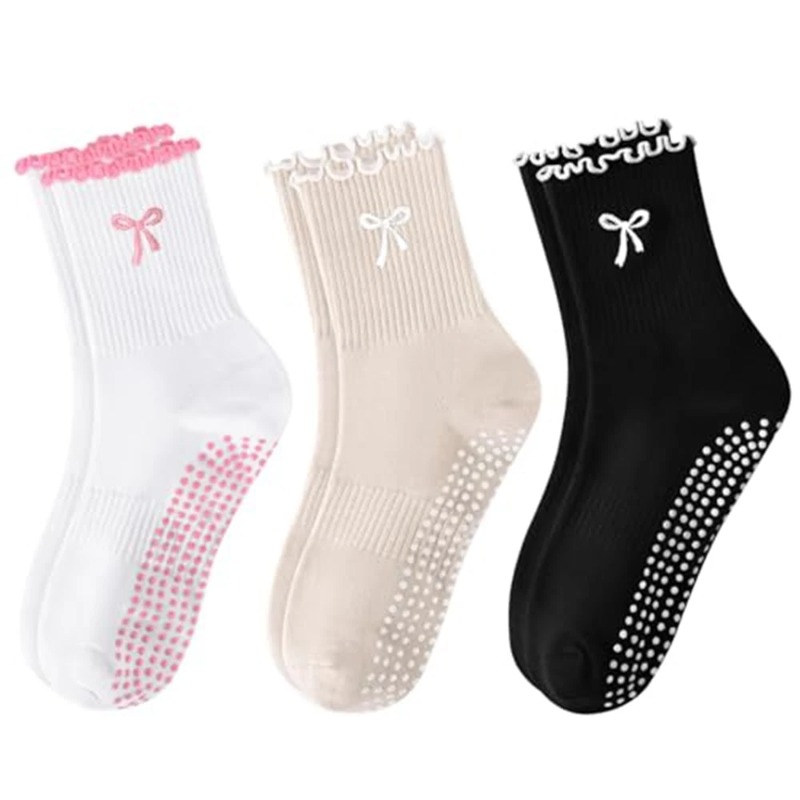 ถุงเท้าโยคะมืออาชีพ สายรัดผ้าฝ - Fitness Yoga & Kickfit บทวิจารณ์และราคา