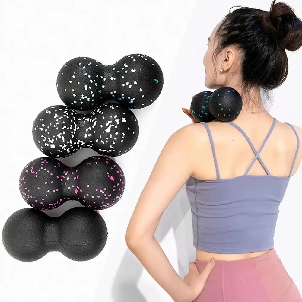 ลูกบอลนวดโยคะแบบคู่ ลูกบอลลาคร - Yoga Fitness Ball บทวิจารณ์และราคา