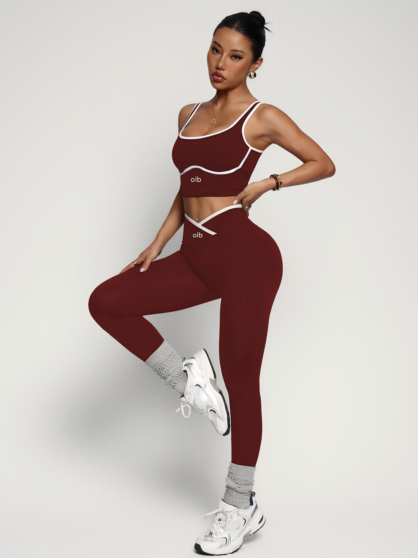 ชุดออกกำลังกาย 2 ชิ้น ประกอบด้ - Yoga Fitness Wear บทวิจารณ์และราคา