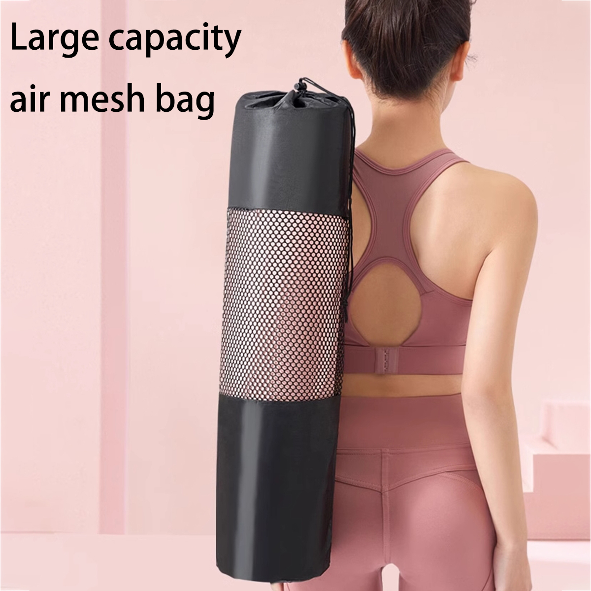 กระเป๋าตาข่ายใส่เสื่อโยคะแบบระ - Yoga And Fitness Mat บทวิจารณ์และราคา