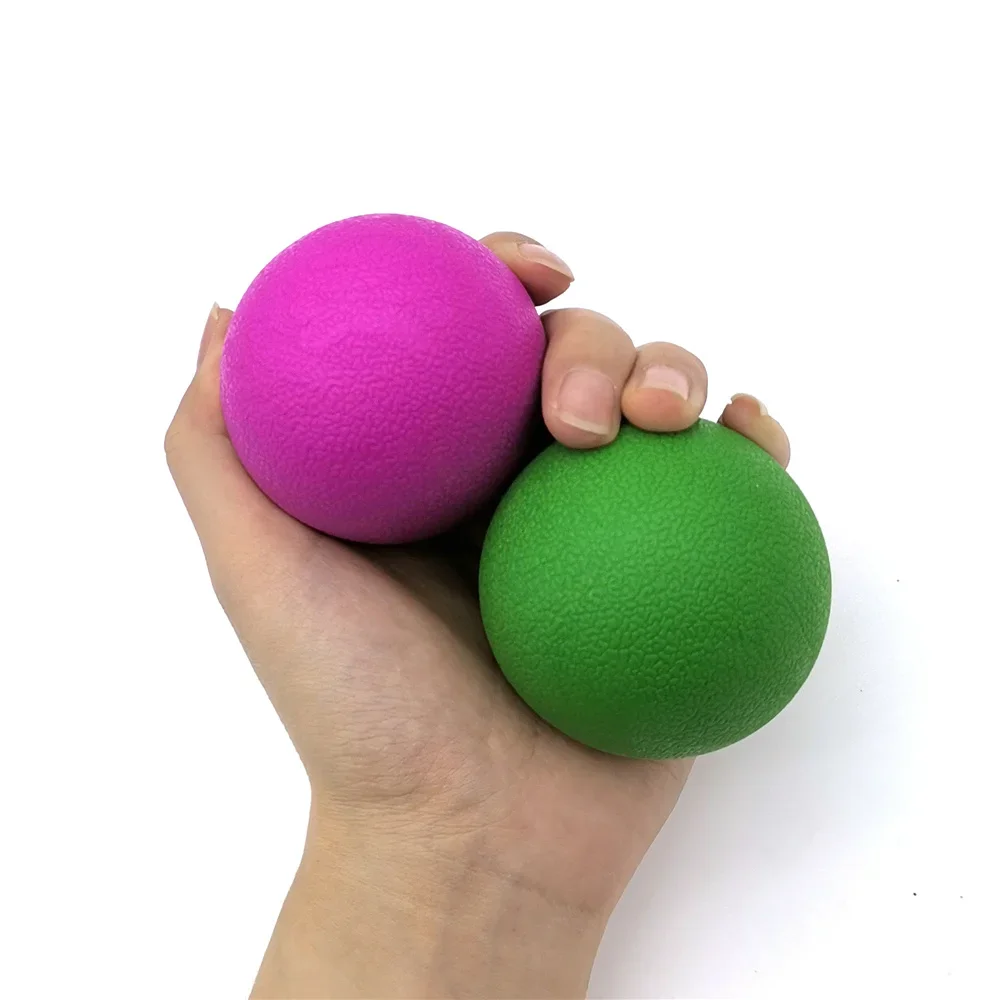 TPE ฟาสเซียบอลลาครอสกล้ามเนื้อ - Yoga Fitness Ball บทวิจารณ์และราคา