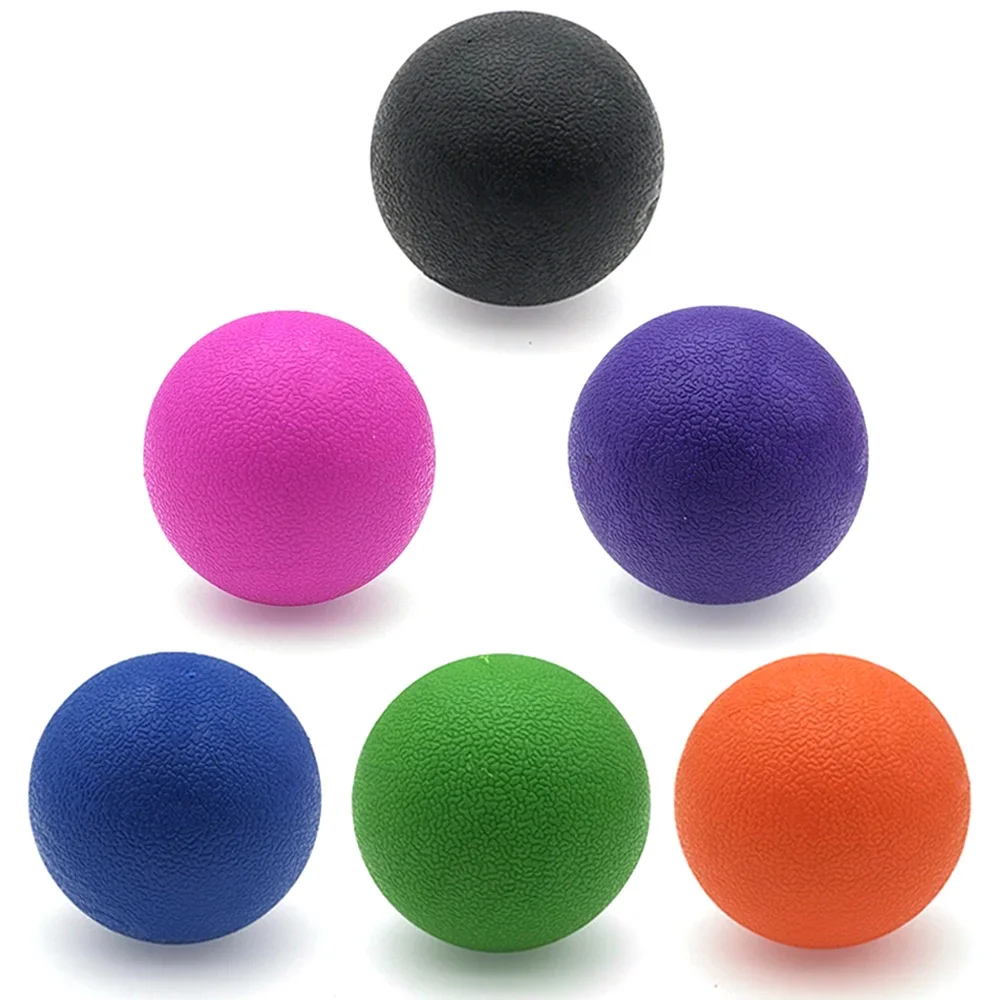 TPE ฟาสเซียบอลลาครอสกล้ามเนื้อ - Yoga Fitness Ball บทวิจารณ์และราคา