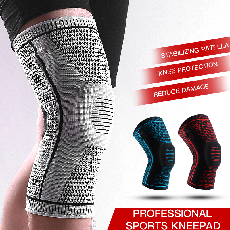 อุปกรณ์พยุงเข่ากันลื่นพร้อมแผ่ - Knee Sleeve Compression บทวิจารณ์และราคา