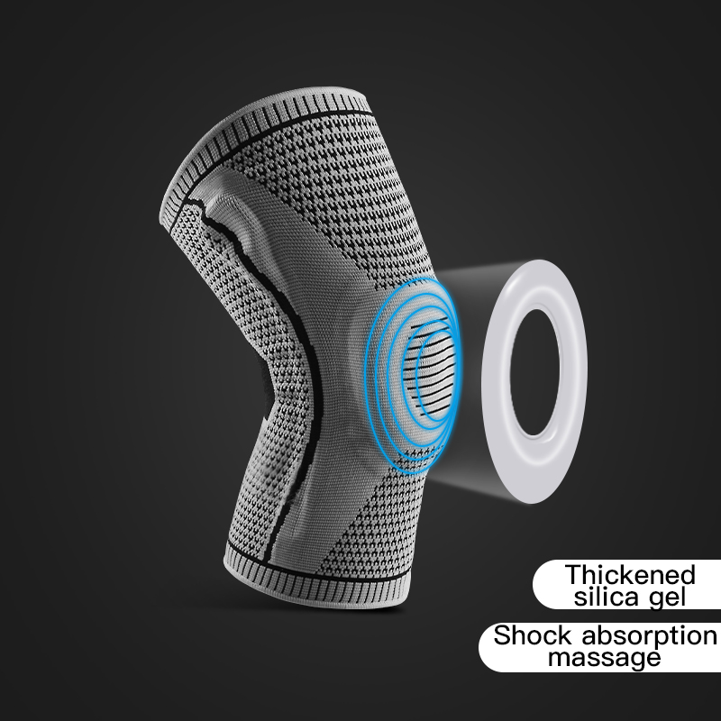 อุปกรณ์พยุงเข่ากันลื่นพร้อมแผ่ - Knee Sleeve Compression บทวิจารณ์และราคา