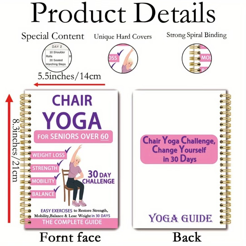 สมุดบันทึกการออกกำลังกายโยคะสำ - Yoga Fitness Journal บทวิจารณ์และราคา
