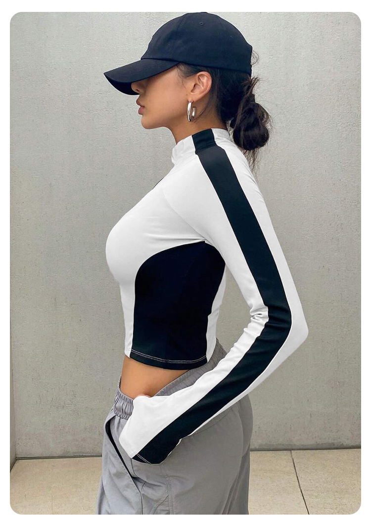 เสื้อโยคะ แจ็คเก็ตคอตั้ง แขนยา - Fitness Yoga & Kickfit บทวิจารณ์และราคา