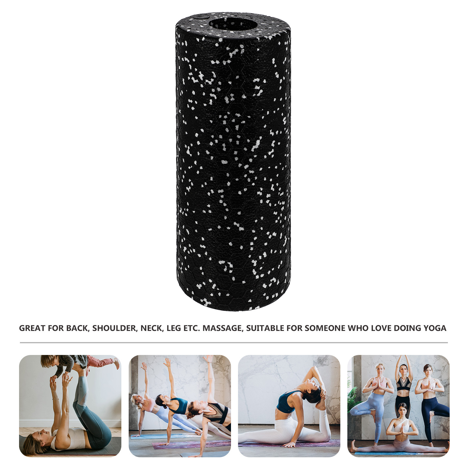 ลูกกลิ้งโยคะ วัสดุพรีเมียม อเน - Yoga Fitness Ball บทวิจารณ์และราคา