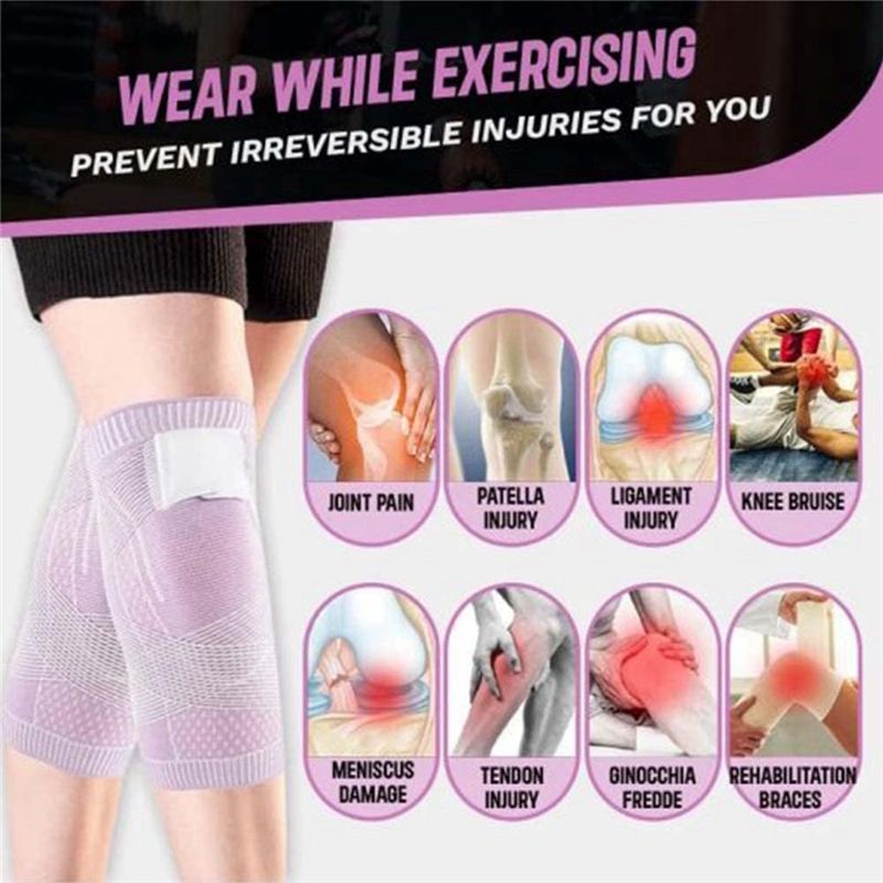 POPULAR-2 PCS แผ่นรองเข่าสำหรั - Knee Sleeve Compression บทวิจารณ์และราคา
