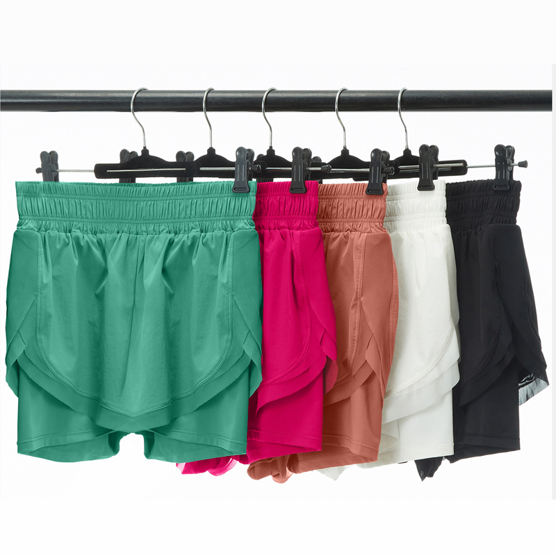 ชุดออกกำลังกายแบบ2 in 1ของผู้ห - Yoga Fitness Wear บทวิจารณ์และราคา