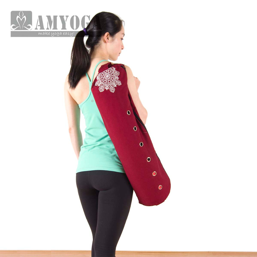 กระเป๋าใส่เสื่อโยคะแบบผ้าแคนวา - Yoga And Fitness Mat บทวิจารณ์และราคา