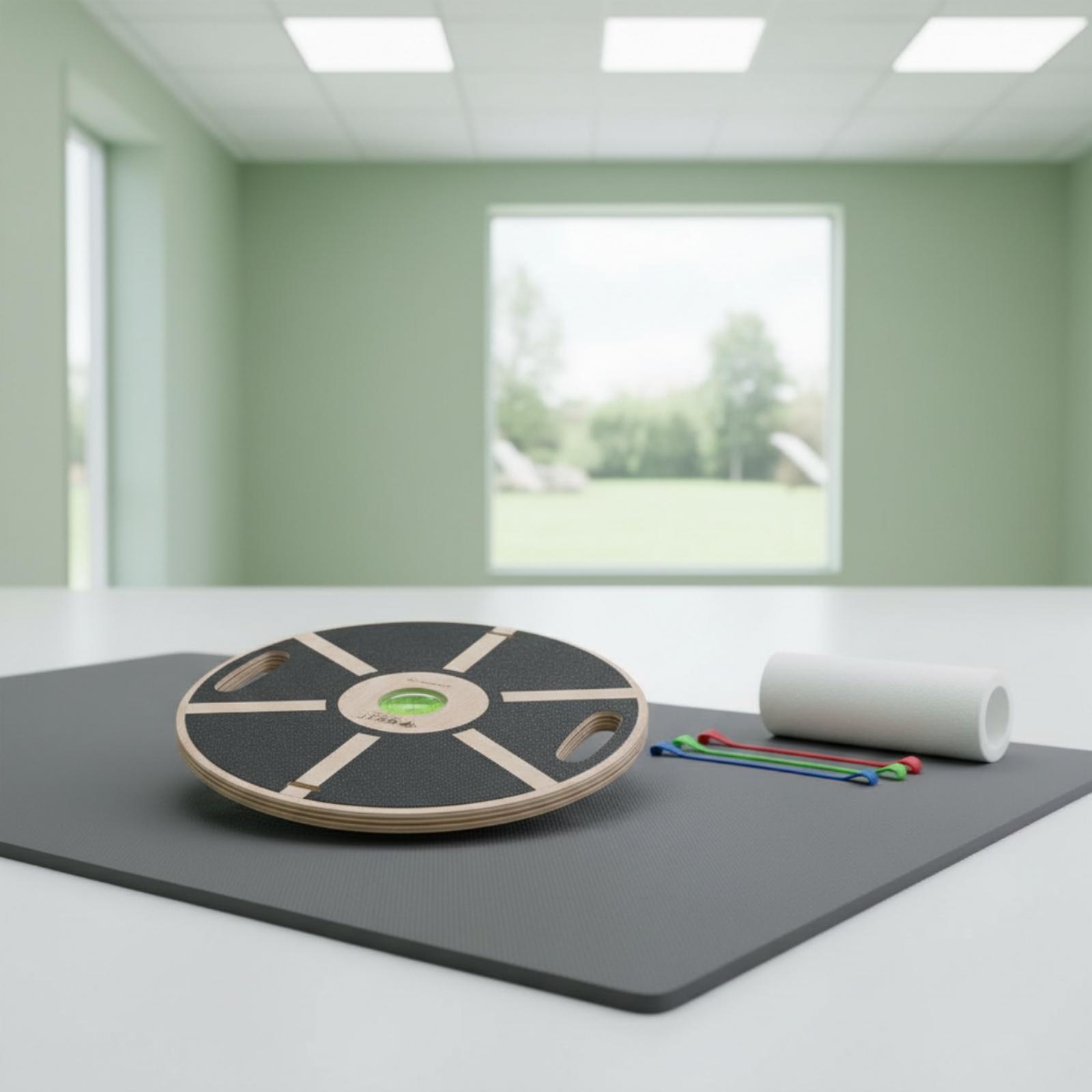 กระดานทรงตัวไม้สำหรับออกกำลังก - Balance Board Fitness บทวิจารณ์และราคา