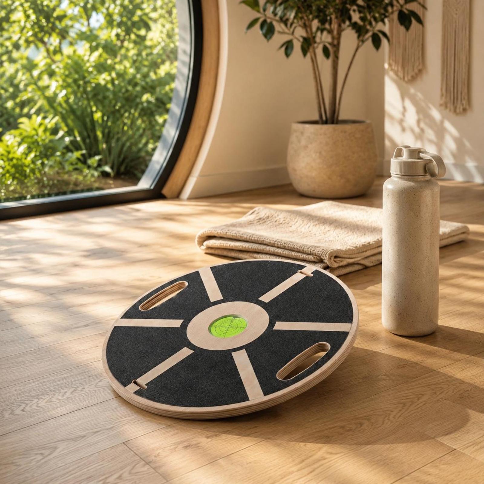 กระดานทรงตัวไม้สำหรับออกกำลังก - Balance Board Fitness บทวิจารณ์และราคา
