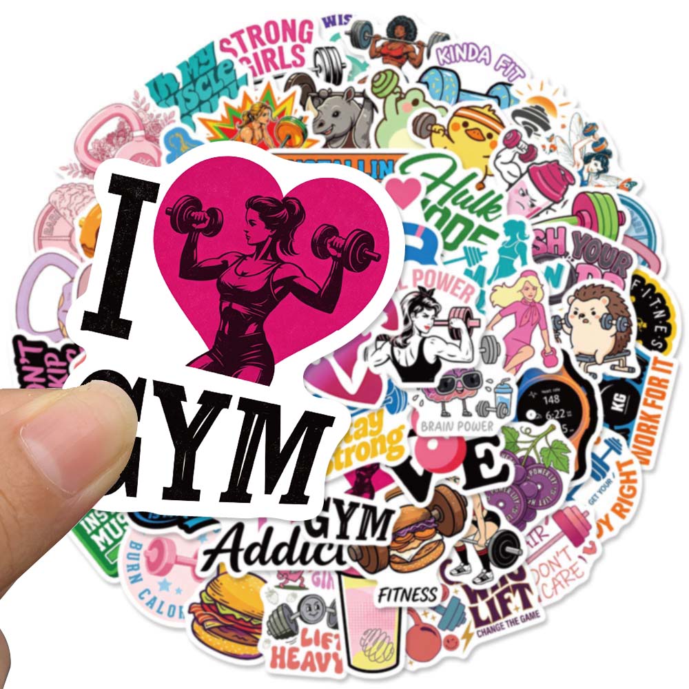 สติกเกอร์โยคะ ฟิตเนส ไลฟ์สไตล์ - Yoga Fitness Journal บทวิจารณ์และราคา