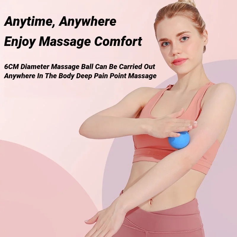 ลูกบอลนวด TPE 6 ซม. สำหรับนวดเ - Yoga Fitness Ball บทวิจารณ์และราคา