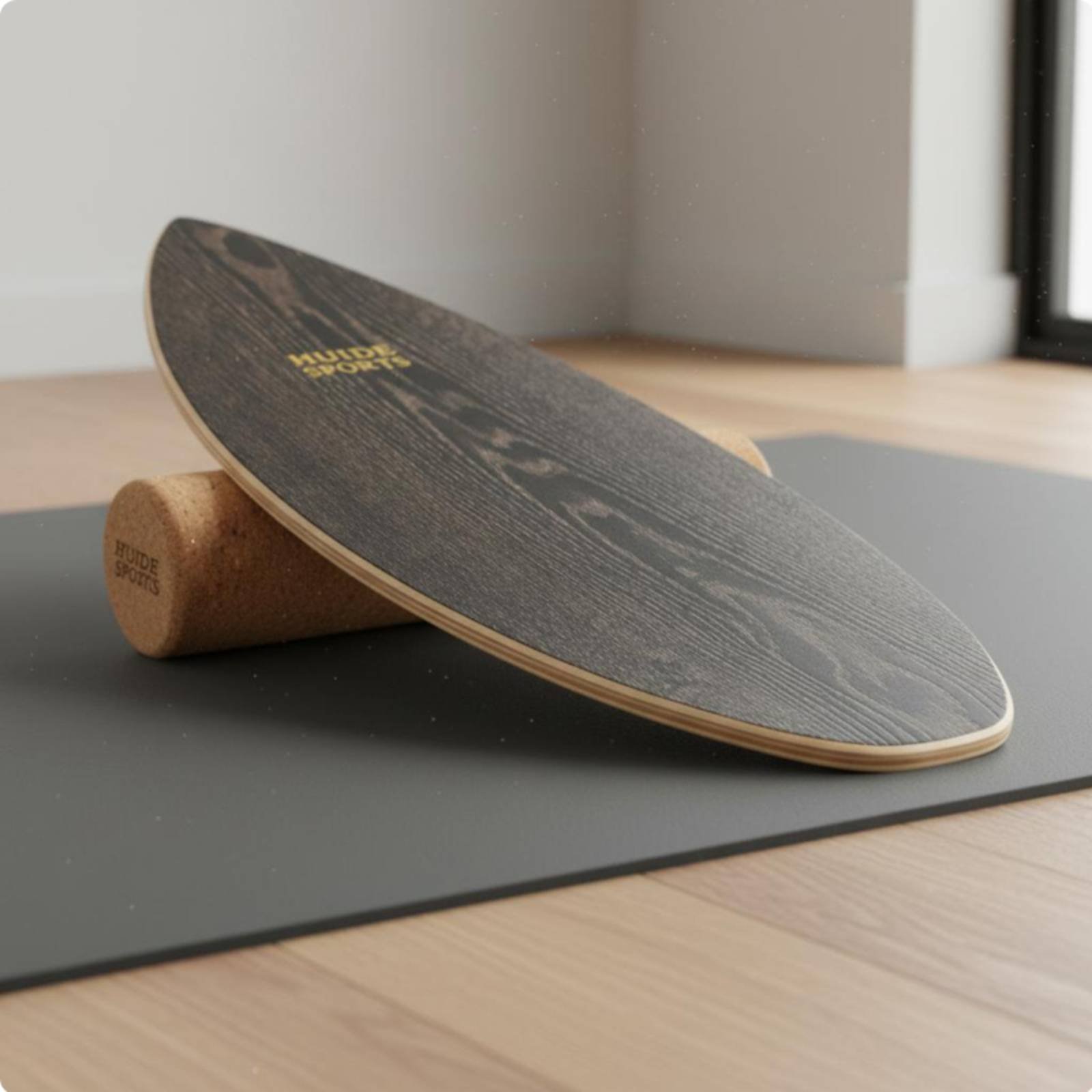 กระดานทรงตัวไม้ โครงสร้างไม้แข - Balance Board Fitness บทวิจารณ์และราคา