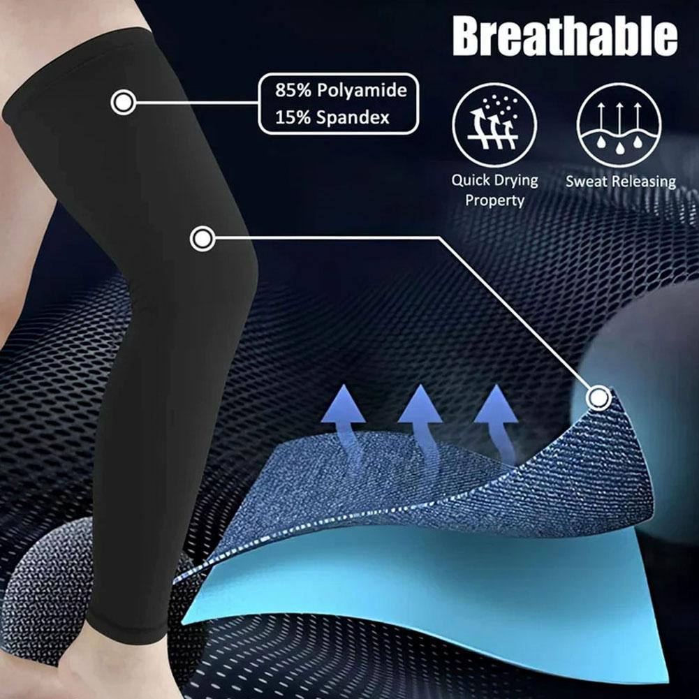 อุปกรณ์ป้องกันแสงแดด ปลอกขา ปล - Knee Sleeve Compression บทวิจารณ์และราคา
