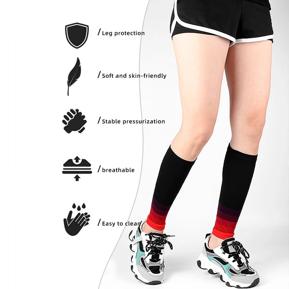 ปลอกรัดน่อง 1 คู่ แรงกด 20-30  - Knee Sleeve Compression บทวิจารณ์และราคา