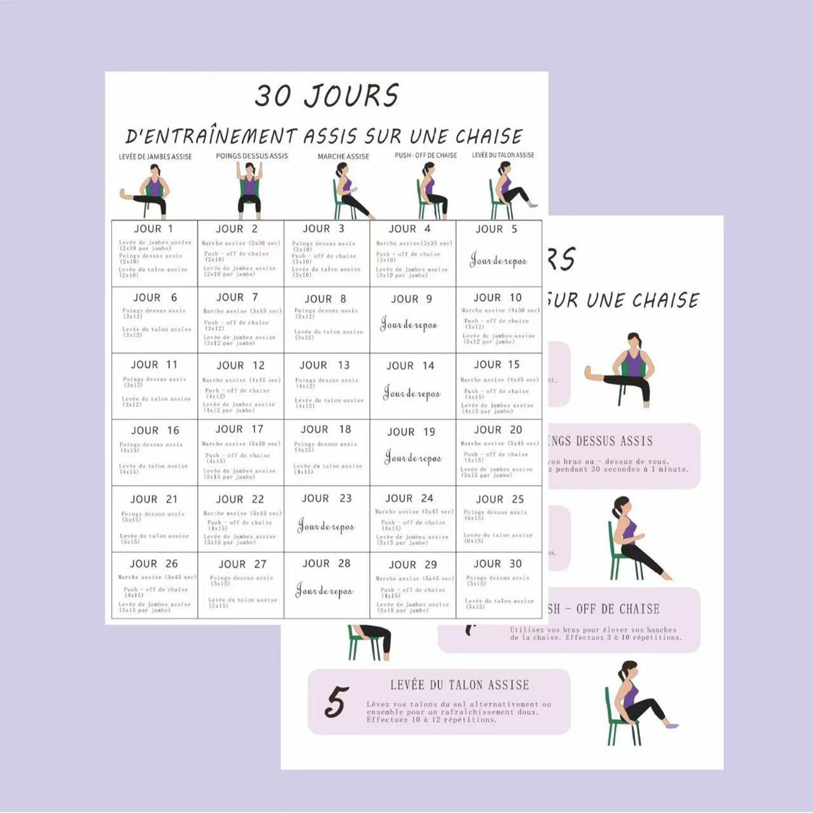 โปสเตอร์แผนการออกกำลังกายบนเก้ - Yoga Fitness Wallpaper บทวิจารณ์และราคา