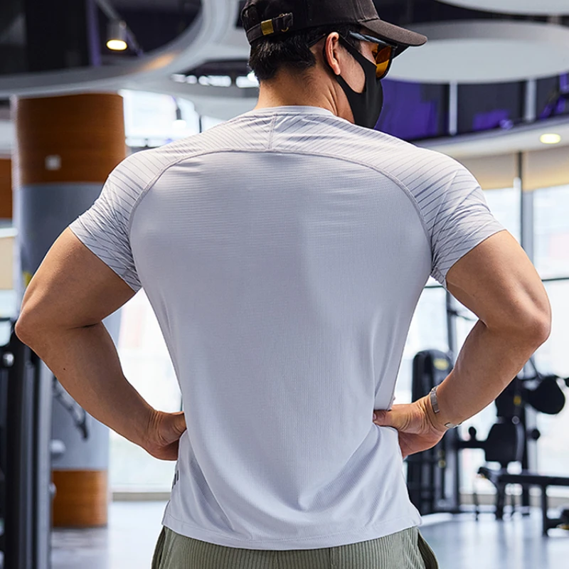 เสื้อยืดแขนสั้นสำหรับผู้ชาย, เ - Yoga Fitness Wear บทวิจารณ์และราคา