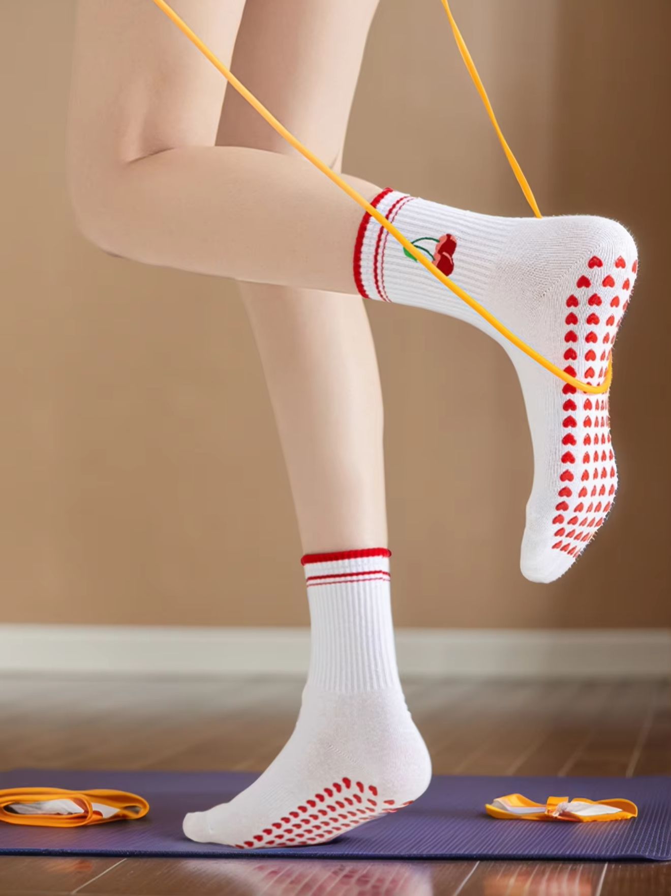 1 คู่ถุงเท้าโยคะมืออาชีพสำหรับ - Fitness Yoga & Kickfit บทวิจารณ์และราคา