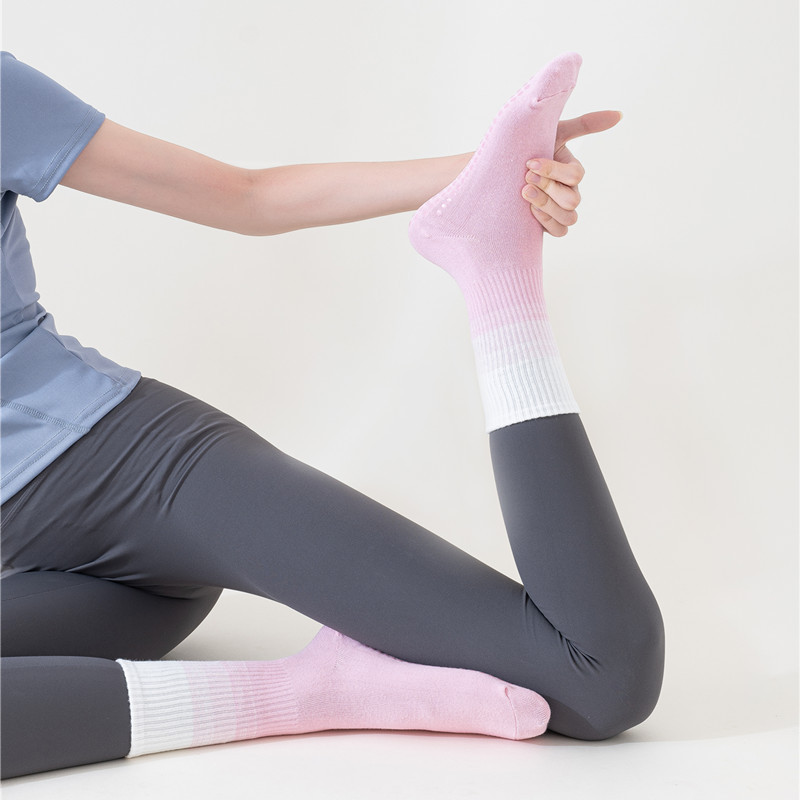 ถุงเท้าเล่นโยคะสำหรับผู้หญิงถุ - Yoga Fitness Wear บทวิจารณ์และราคา