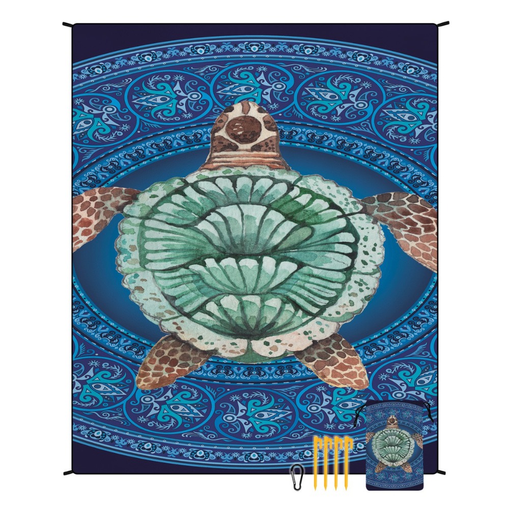 ผ้าขนหนูชายหาดลายต้นปาล์ม 71x8 - Yoga And Fitness Mat บทวิจารณ์และราคา