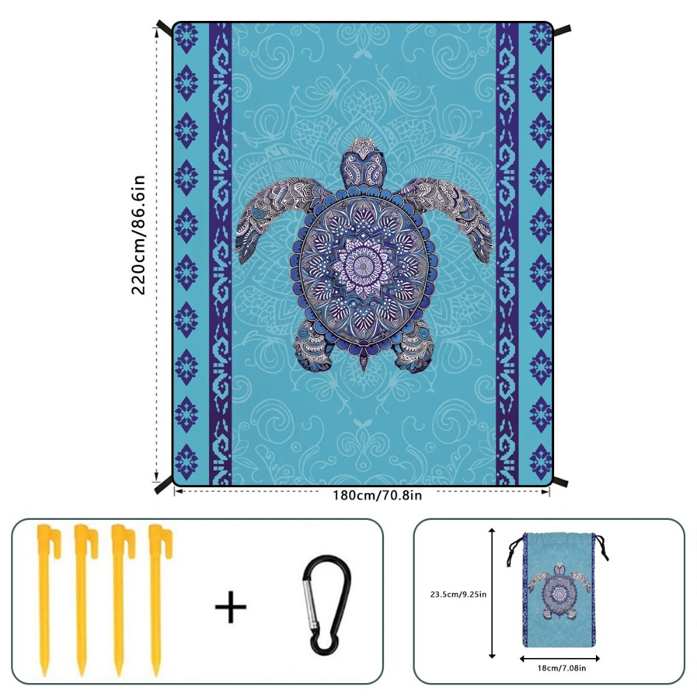ผ้าขนหนูชายหาดลายต้นปาล์ม 71x8 - Yoga And Fitness Mat บทวิจารณ์และราคา